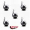 Service Caster 2.5 Inch Bright Chrome Metal Ball Caster - 3/8 Inch Threaded Stem, 5PK SCC-TS01S25-DCS-BC-381634-5 - alternate 5